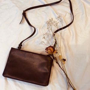 BDG burgundy crossbody purse